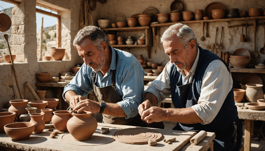 explorez les ateliers uniques et le savoir-faire artisanal de la région égéenne. rencontrez des artisans passionnés et découvrez des techniques traditionnelles authentiques lors de visites inoubliables.