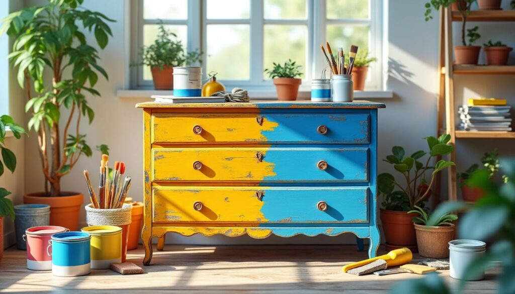 découvrez nos astuces faciles et créatives pour relooker un meuble ancien avec de la peinture et lui donner une seconde vie pleine de charme.