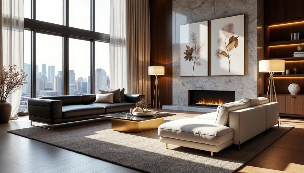 découvrez comment la décoration intérieure influence l'attractivité et la valeur des biens immobiliers de luxe, en alliant élégance et confort.